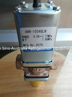 Le valvole di servizio della refrigerazione di AWR-2006GLW innaffiano la valvola regolante la pressione 3/4&quot; il collegamento